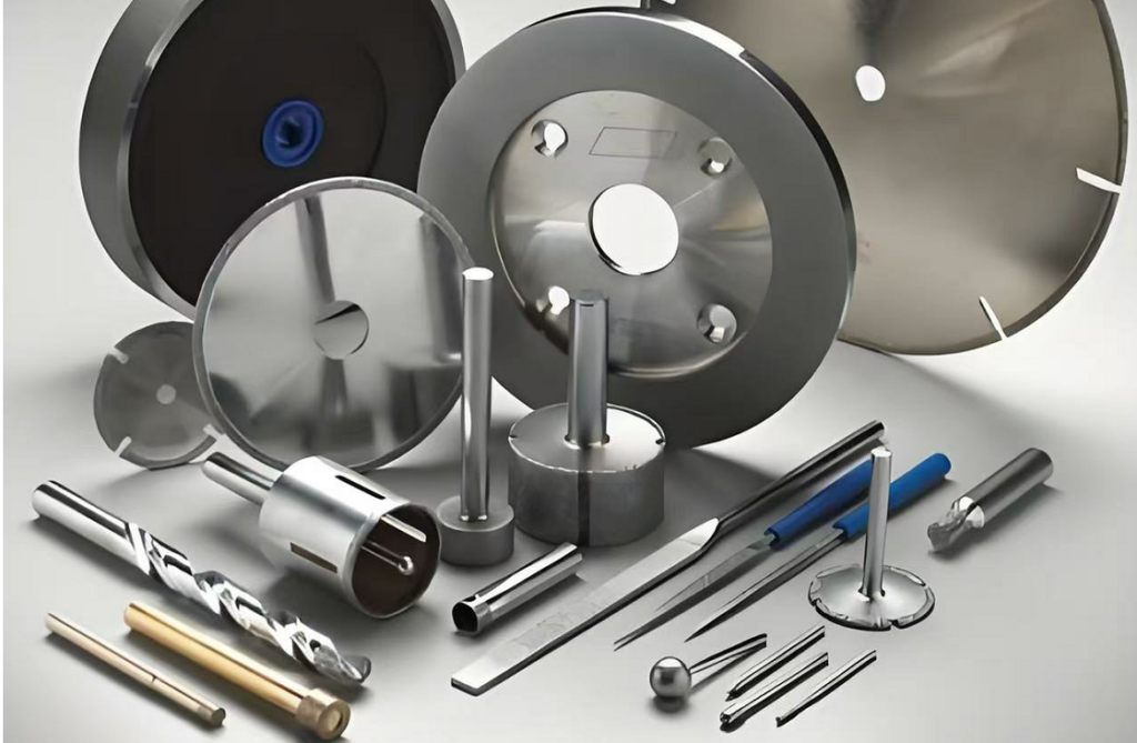 Synthetic diamond grit for grinding wheels and superabrasive tools