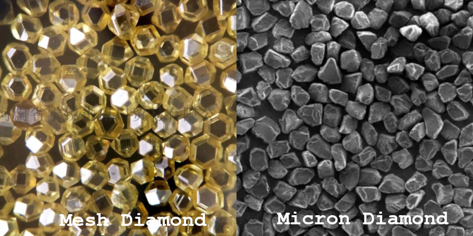 What is mesh diamond and micron diamond powder