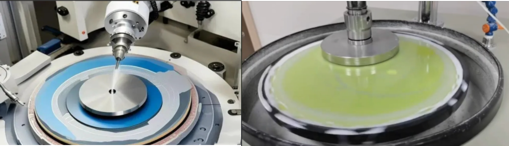 Diamond slurry in semiconductor production