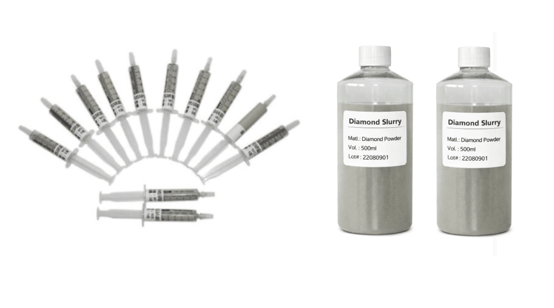 diamond slurry and diamond paste