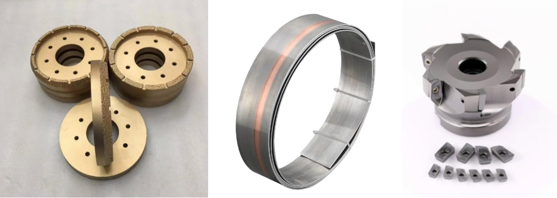 Coated diamond applications