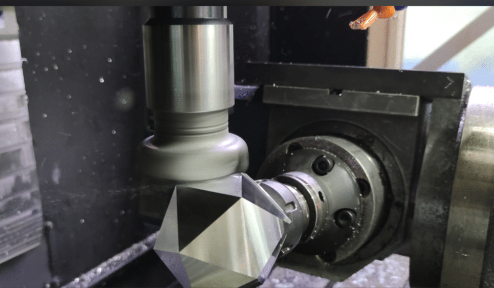 PCD tool in use
