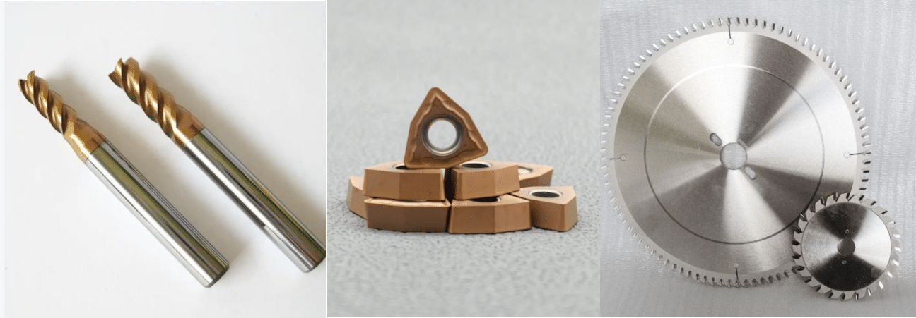 Different Cemented Carbide Tools