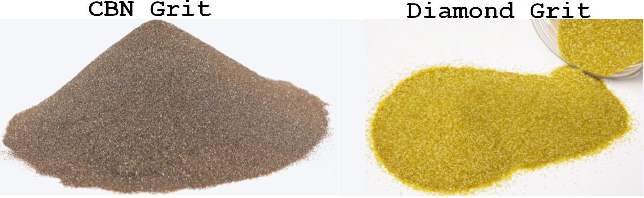 CBN and Diamond grit